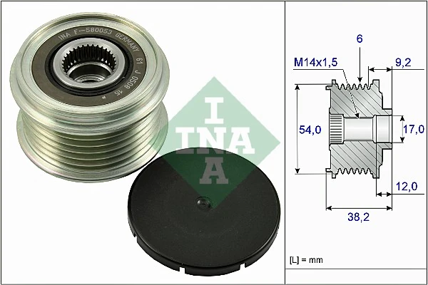 Alternator Freewheel Clutch